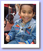 boy in wheelchair, Baja, Mexico